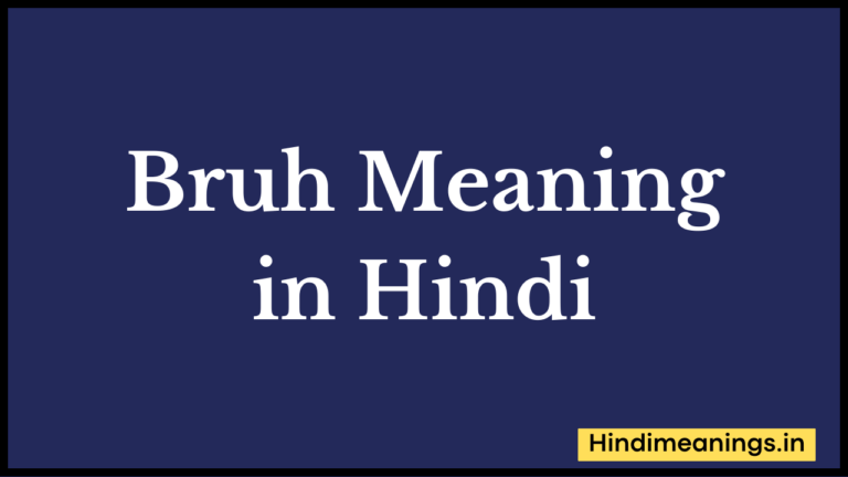 Bruh Meaning in Hindi।”ब्रुह” मीनिंग इन हिंदी.