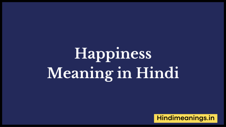 “ हैप्पीनेस  ” मतलब हिंदी में? | Happiness Meaning in Hindi