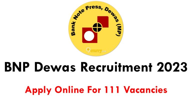 BNP Dewas Recruitment 2023: Apply Online For 111 Vacancies