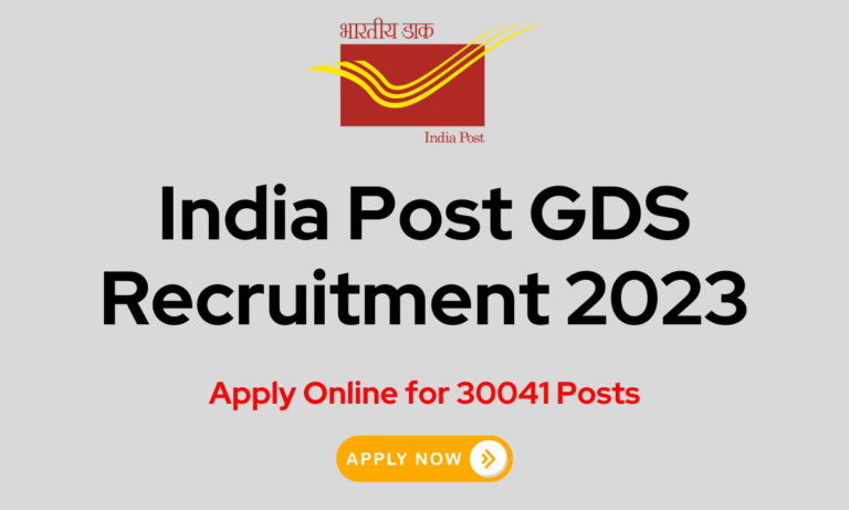 India Post GDS Recruitment 2023: Apply Online for 30041 Posts